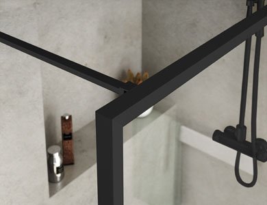 Barra esbilizadora. Acabado Negro FIJOS NORDIC Profiltek